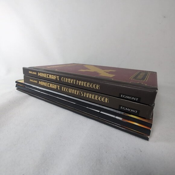 Minecraft 5 Lot Handbook Minecrafters Combat Redstone Essentials Ultimate Secret - Picture 13 of 16